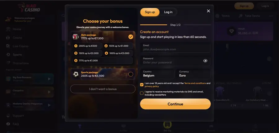 MadCasinoUK Jackpots: A Player's Review